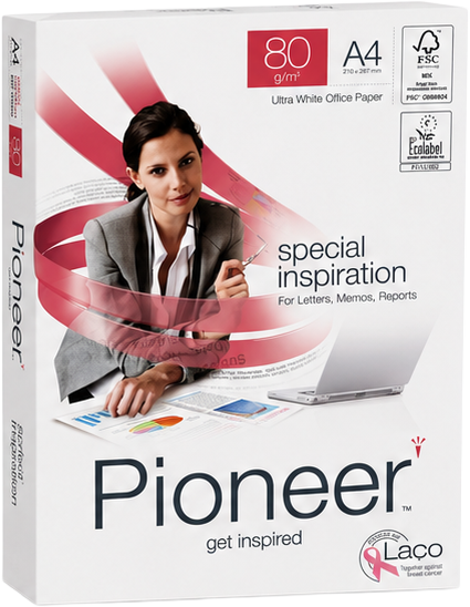 Pioneer Special Inspiration — papel de oficina A4 80 g/m², blanco ultra